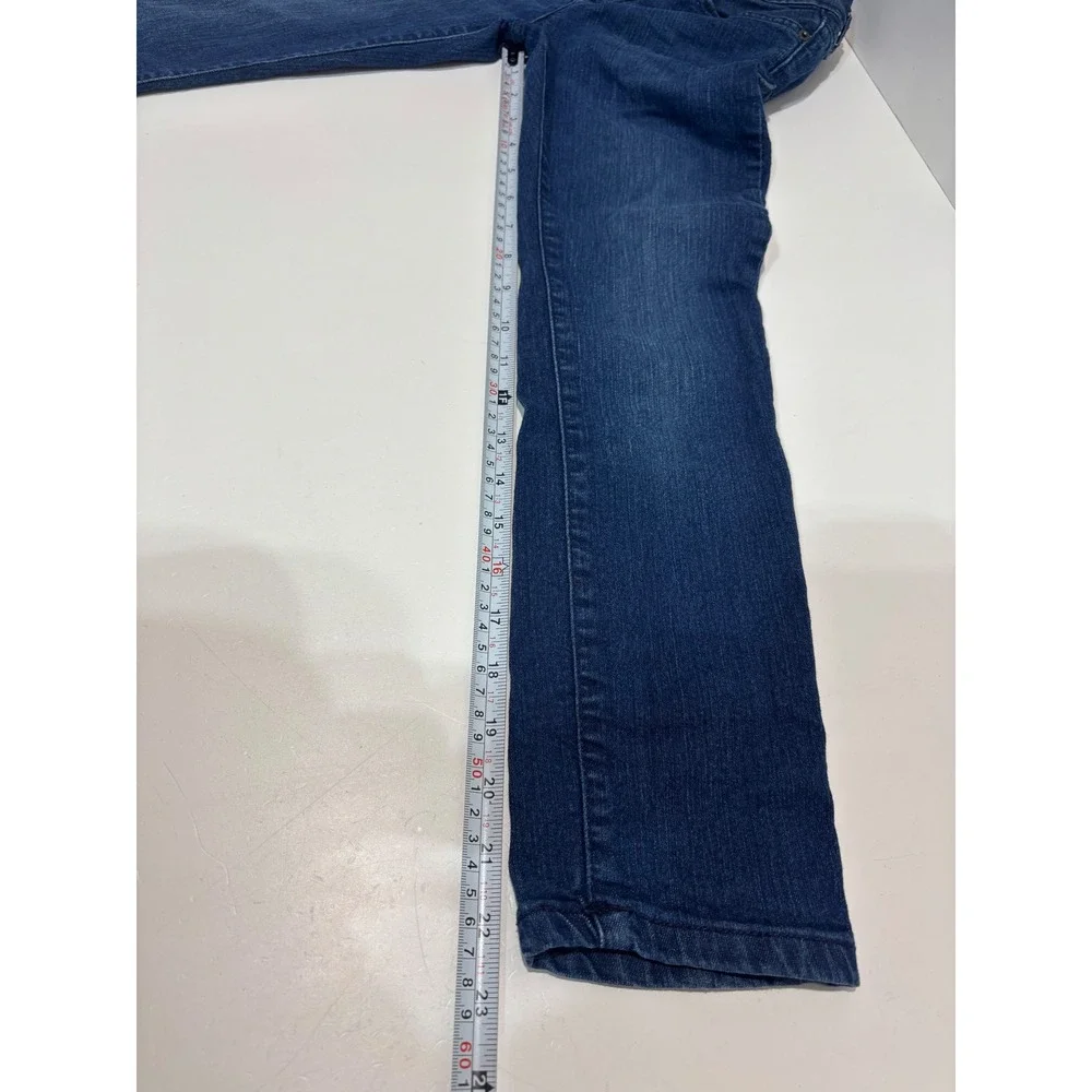The Children's Place Skinny Jeans Kids Size 8 Dark Wash‎ Adjustable Waist Denim